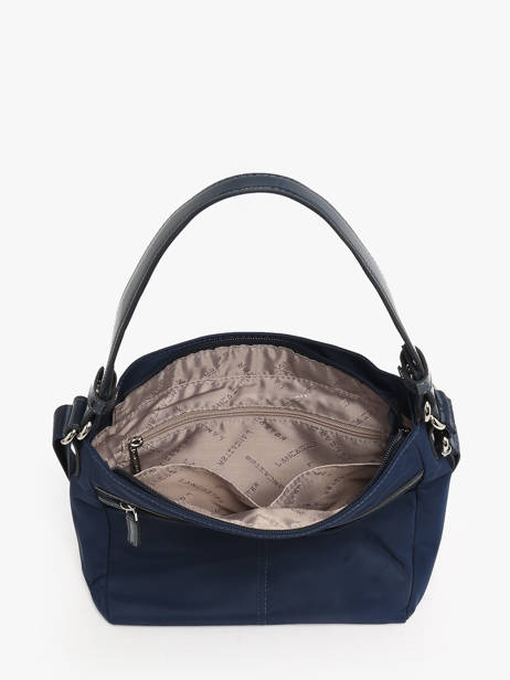 Cross Body Tas Basic Vernis Lancaster Blauw basic vernis 514-60 ander zicht 3